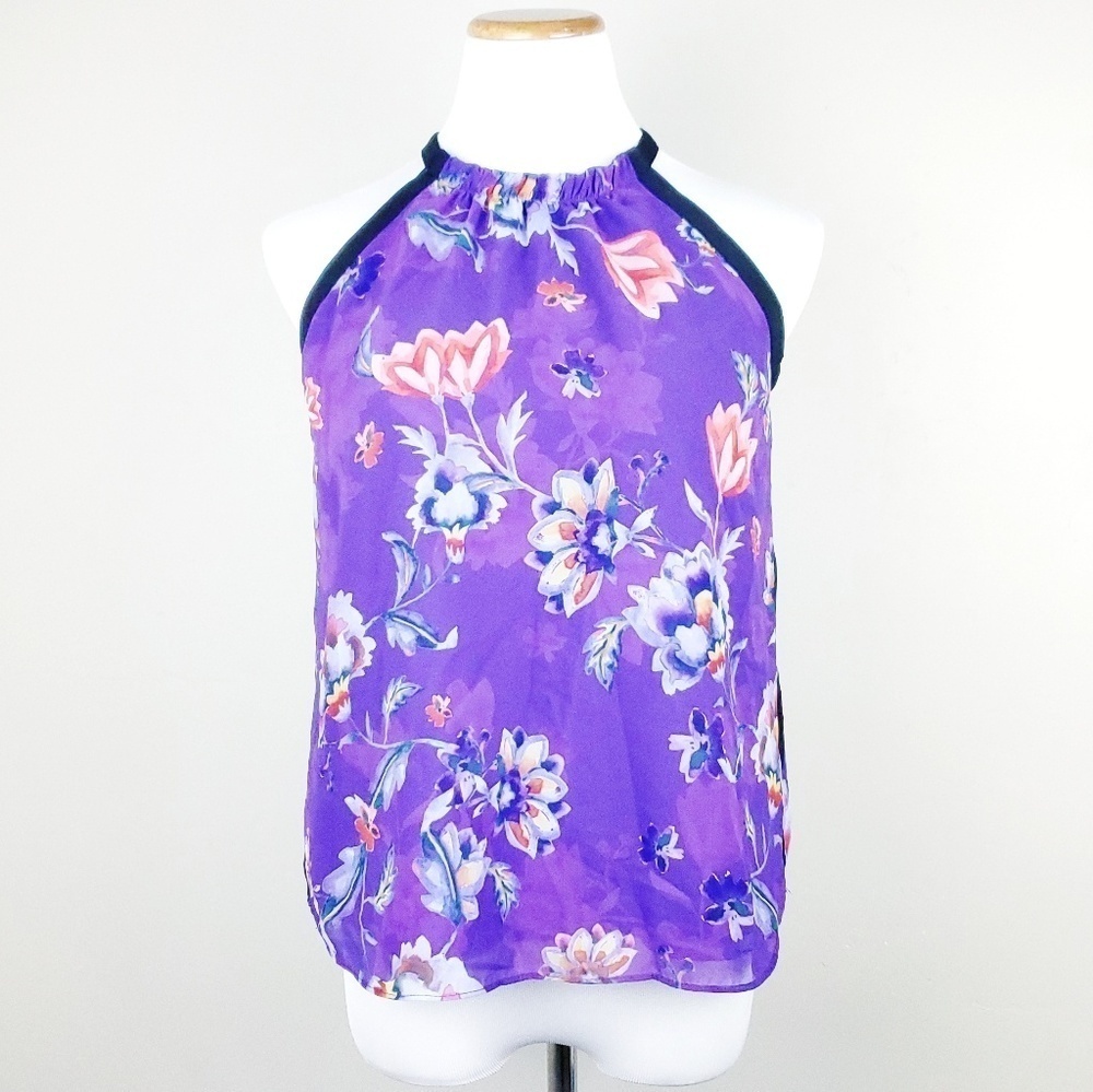 Bar III Purple Top